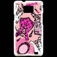 Coque Samsung Galaxy S2 Corset glamour