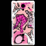 Coque Sony Xperia T Corset glamour