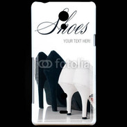 Coque Sony Xperia T Mode chaussure