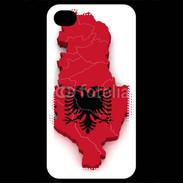 Coque iPhone 4 / iPhone 4S drapeau Albanie