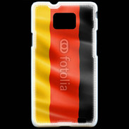 Coque Samsung Galaxy S2 Drapeau Allemand