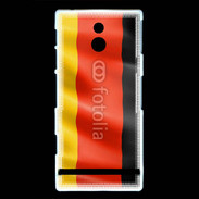 Coque Sony Xperia P Drapeau Allemand