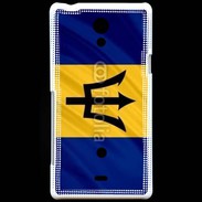 Coque Sony Xperia T Drapeau La Barbade