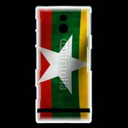 Coque Sony Xperia P Drapeau Birmanie