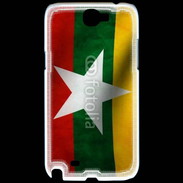 Coque Samsung Galaxy Note 2 Drapeau Birmanie