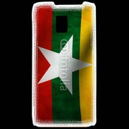 Coque LG P990 Drapeau Birmanie