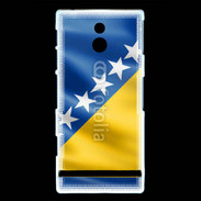 Coque Sony Xperia P Drapeau Bosnie