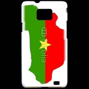 Coque Samsung Galaxy S2 drapeau Burkina Fasso
