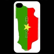 Coque iPhone 4 / iPhone 4S drapeau Burkina Fasso