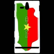 Coque SONY Xperia U drapeau Burkina Fasso