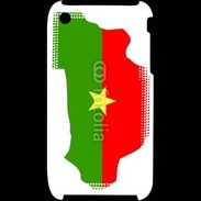 Coque iPhone 3G / 3GS drapeau Burkina Fasso