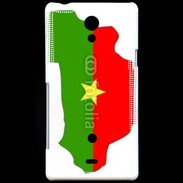 Coque Sony Xperia T drapeau Burkina Fasso