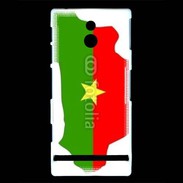 Coque Sony Xperia P drapeau Burkina Fasso