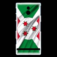 Coque Sony Xperia P Drapeau Burundi