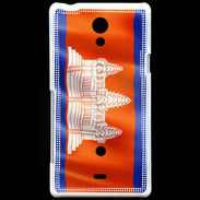 Coque Sony Xperia T Drapeau Cambodge