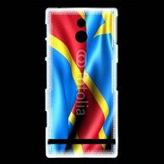 Coque Sony Xperia P Drapeau Congo