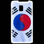 Coque LG P990 Drapeau Corée du Sud