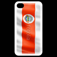 Coque iPhone 4 / iPhone 4S drapeau Costa Rica