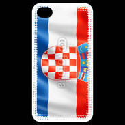 Coque iPhone 4 / iPhone 4S Drapeau Croatie