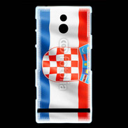 Coque Sony Xperia P Drapeau Croatie