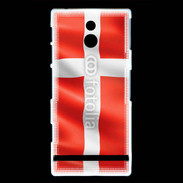 Coque Sony Xperia P Drapeau Danemark