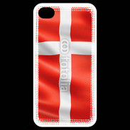 Coque iPhone 4 / iPhone 4S Drapeau Danemark