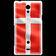 Coque Sony Xperia T Drapeau Danemark