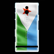 Coque Sony Xperia P Drapeau Djibouti