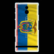 Coque Sony Xperia P drapeau Equateur