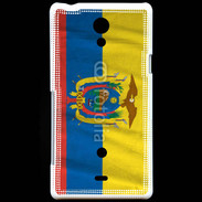 Coque Sony Xperia T drapeau Equateur