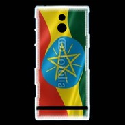 Coque Sony Xperia P drapeau Ethiopie
