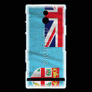 Coque Sony Xperia P Drapeau Fidji