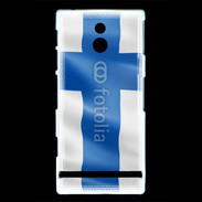 Coque Sony Xperia P Drapeau Finlande