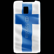 Coque LG P990 Drapeau Finlande