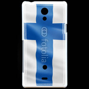 Coque Sony Xperia T Drapeau Finlande