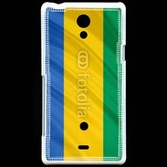 Coque Sony Xperia T Drapeau Gabon