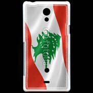 Coque Sony Xperia T Drapeau Liban