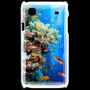 Coque Samsung Galaxy S Poisson et corail