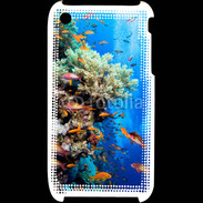 Coque iPhone 3G / 3GS Poisson et corail