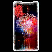 Coque LG P990 Feu d'artifice