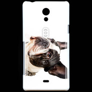 Coque Sony Xperia T Bulldog français 1