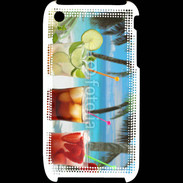 Coque iPhone 3G / 3GS Cocktail sur la plage