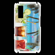 Coque Samsung Player One Cocktail sur la plage