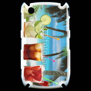 Coque Black Berry 8520 Cocktail sur la plage