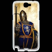 Coque Samsung Galaxy Note 2 Chevalier médiéval
