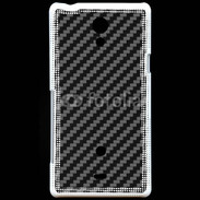 Coque Sony Xperia T Fibres de carbone