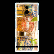 Coque Sony Xperia P Thé à la menthe