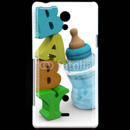 Coque Sony Xperia T Biberon bébé