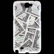 Coque Samsung Galaxy Note 2 Billet de banque en folie