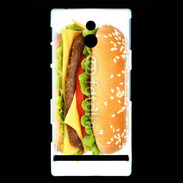 Coque Sony Xperia P Hamburger